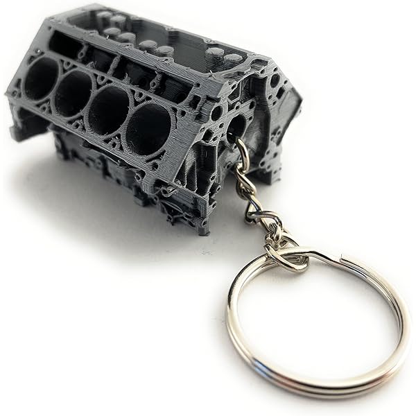 Amazon.com: GT//Rotors Gunmetal Head Gasket Keychain Automotive